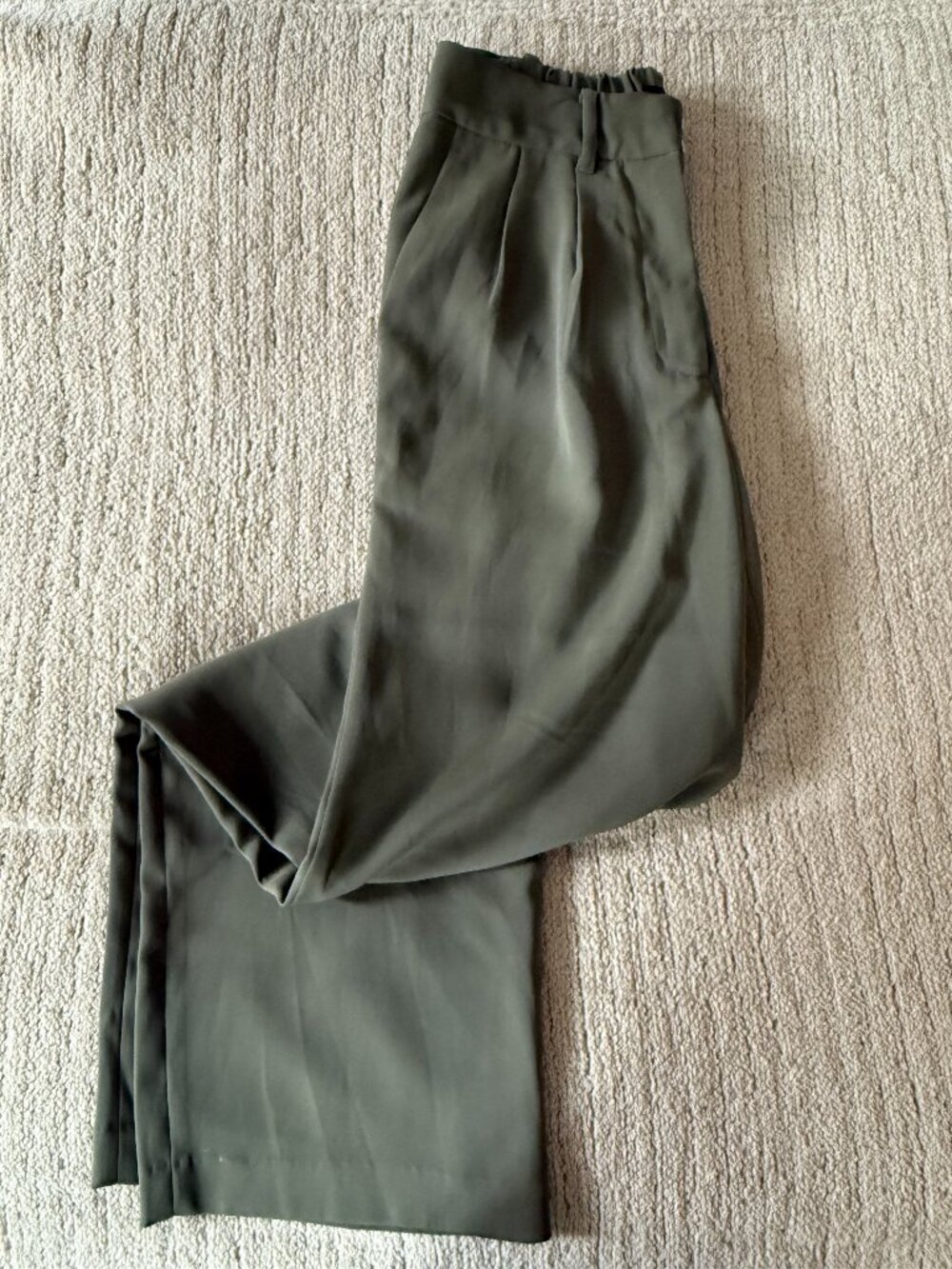 Quince Pleated Trousers Size 4